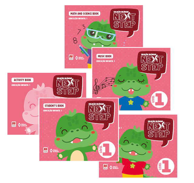 Solução Bilíngue Next Step - Educação Infantil